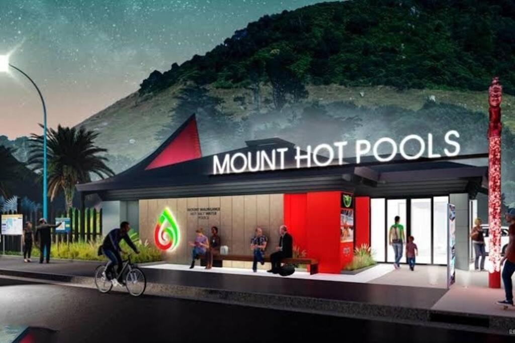 Fabulous Apartment In The Atrium, Mt Maunganui Маунт Маунгануи Екстериор снимка