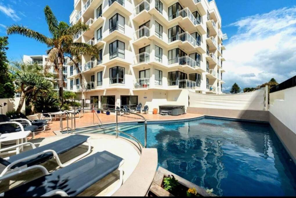 Fabulous Apartment In The Atrium, Mt Maunganui Маунт Маунгануи Екстериор снимка